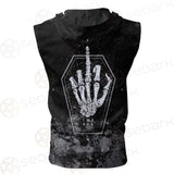 Sigil Of Baphomet 666 SED-0475 Zip Sleeveless Hoodie