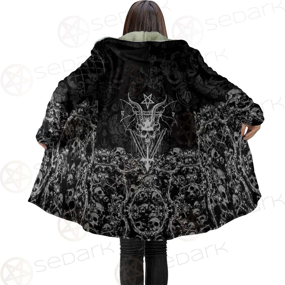 Skull Sigil Of Baphomet SED-0480 Cloak