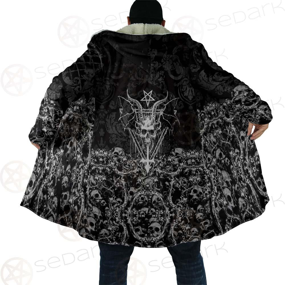 Skull Sigil Of Baphomet SED-0480 Cloak