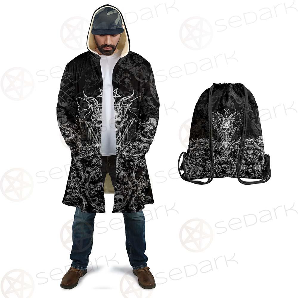 Skull Sigil Of Baphomet SED-0480 Cloak