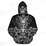 Skull Sigil Of Baphomet SED-0480 Hoodie & Zip Hoodie