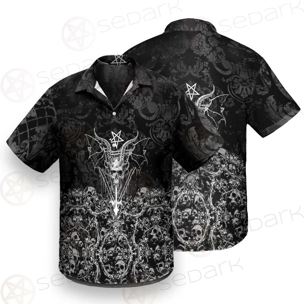 Skull Sigil Of Baphomet SED-0480 Shirt Allover