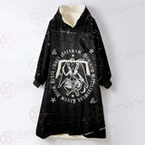 Avete Omnes Satanam SED-0481 Oversized Sherpa Blanket Hoodie