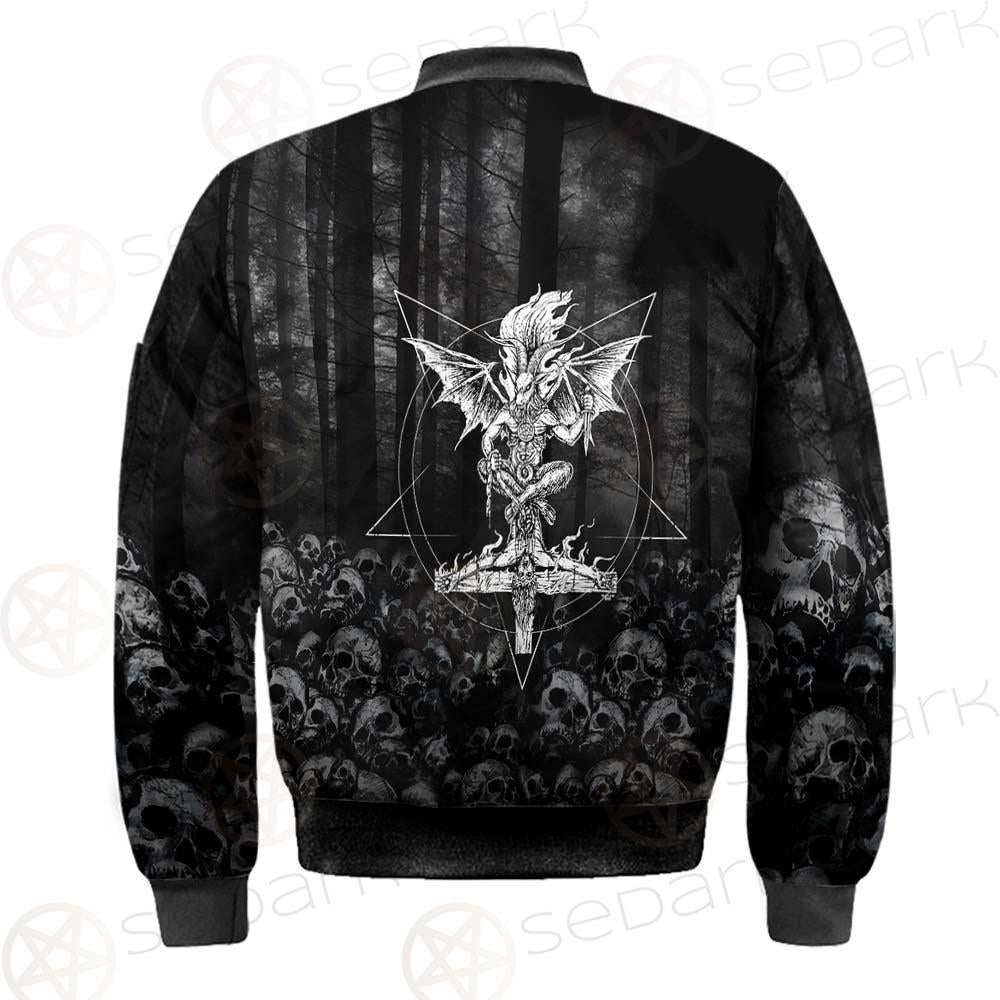 Skull Satan Cross Inverted SED-0491 Jacket