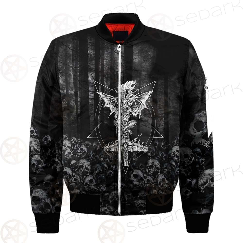 Skull Satan Cross Inverted SED-0491 Jacket