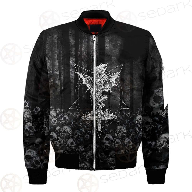 Skull Satan Cross Inverted SED-0491 Jacket