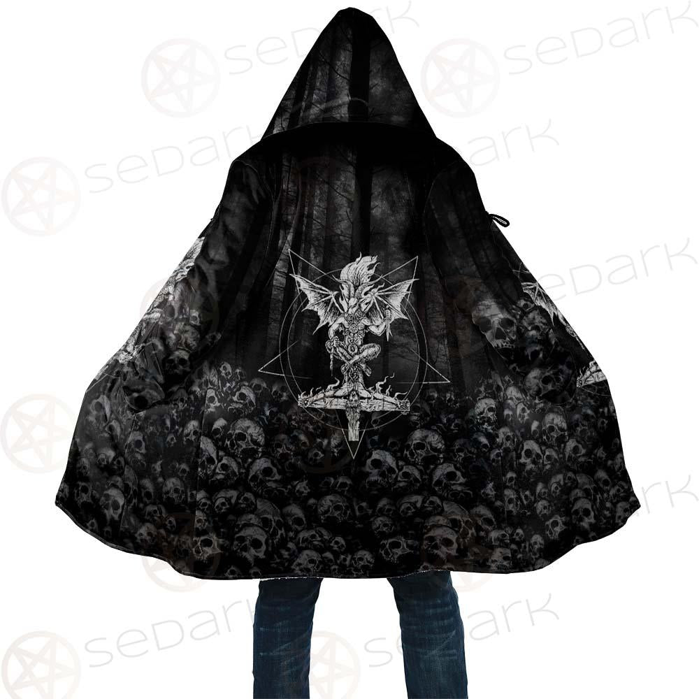 Skull Satan Cross Inverted SED-0491 Cloak