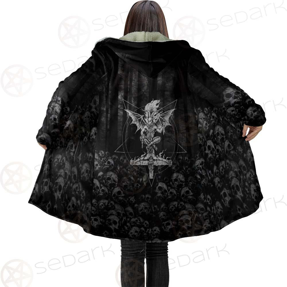 Skull Satan Cross Inverted SED-0491 Cloak