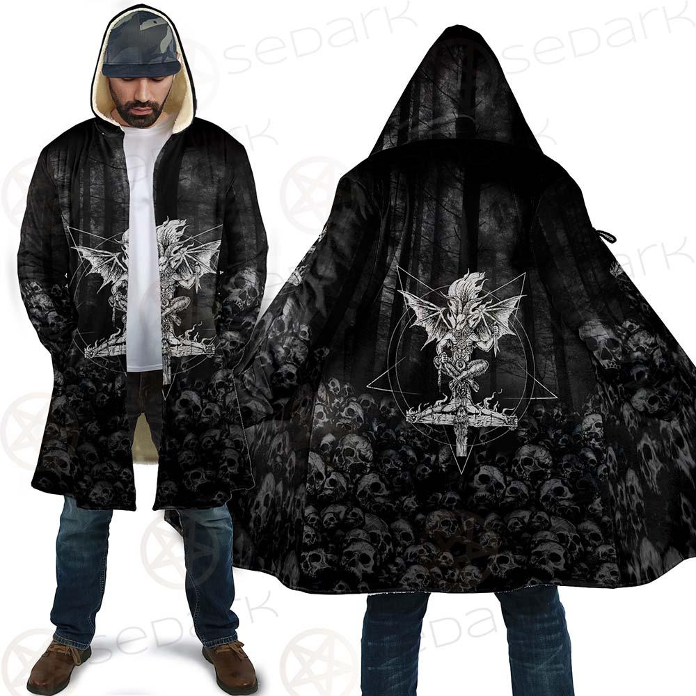 Skull Satan Cross Inverted SED-0491 Cloak