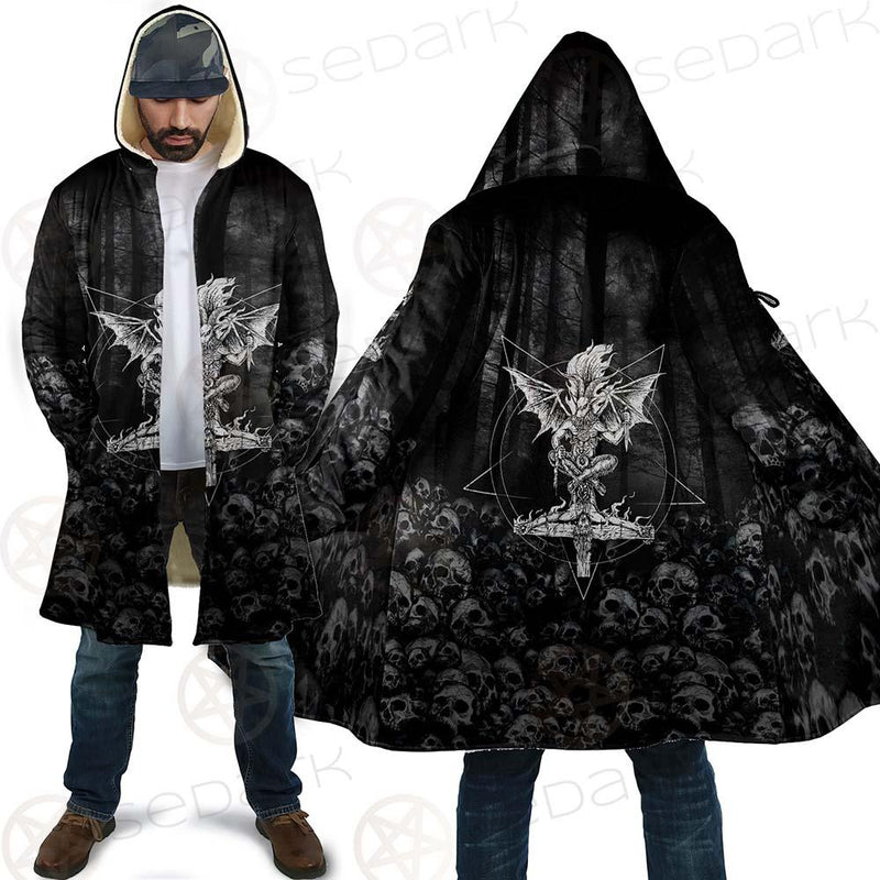 Skull Satan Cross Inverted SED-0491 Cloak
