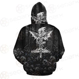 Skull Satan Cross Inverted SED-0491 Hoodie & Zip Hoodie