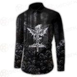 Skull Satan Cross Inverted SED-0491 Shirt Allover