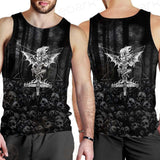 Skull Satan Cross Inverted SED-0491 Men Tank-tops