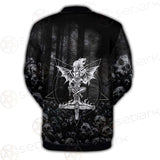 Skull Satan Cross Inverted SED-0491 Button Jacket