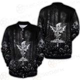 Skull Satan Cross Inverted SED-0491 Button Jacket