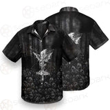 Skull Satan Cross Inverted SED-0491 Shirt Allover