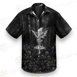 Skull Satan Cross Inverted SED-0491 Shirt Allover