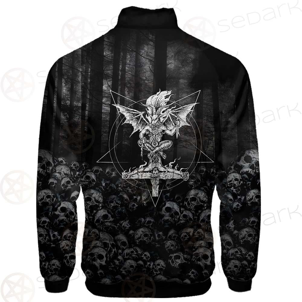 Skull Satan Cross Inverted SED-0491 Jacket