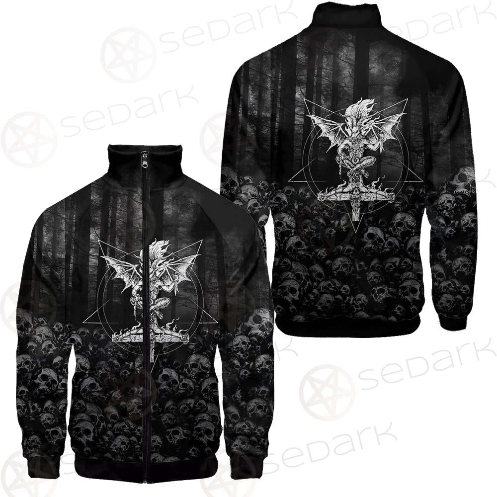 Skull Satan Cross Inverted SED-0491 Jacket