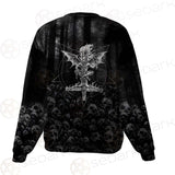 Skull Satan Cross Inverted SED-0491 Unisex Sweatshirt