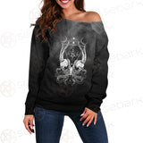 Satanic 666 SED-0492 Off Shoulder Sweaters