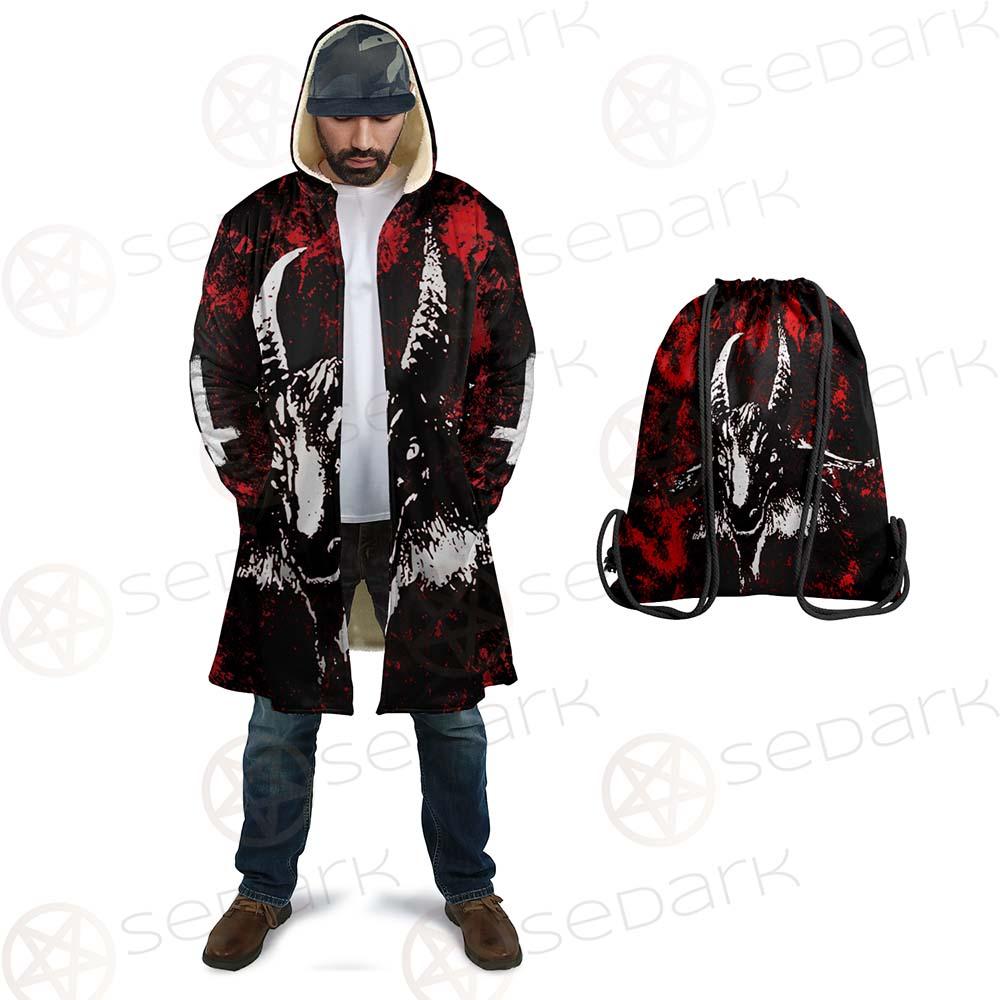 Satan Head Cross Inverted SED-0493 Cloak