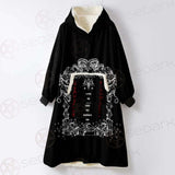Love Me Like My Demons Do SED-0496 Oversized Sherpa Blanket Hoodie