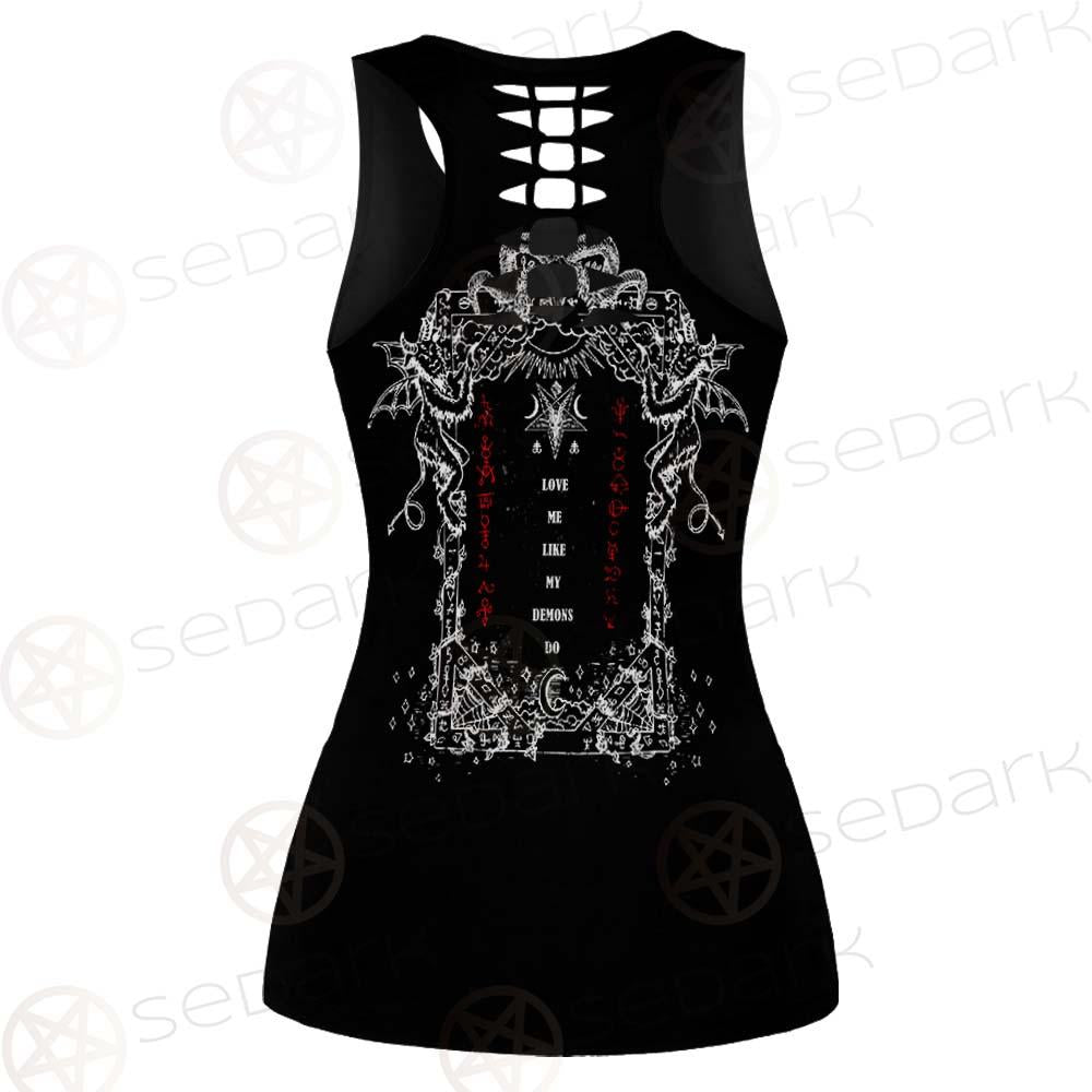 Love Me Like My Demons Do SED-0496 Women Tank Top
