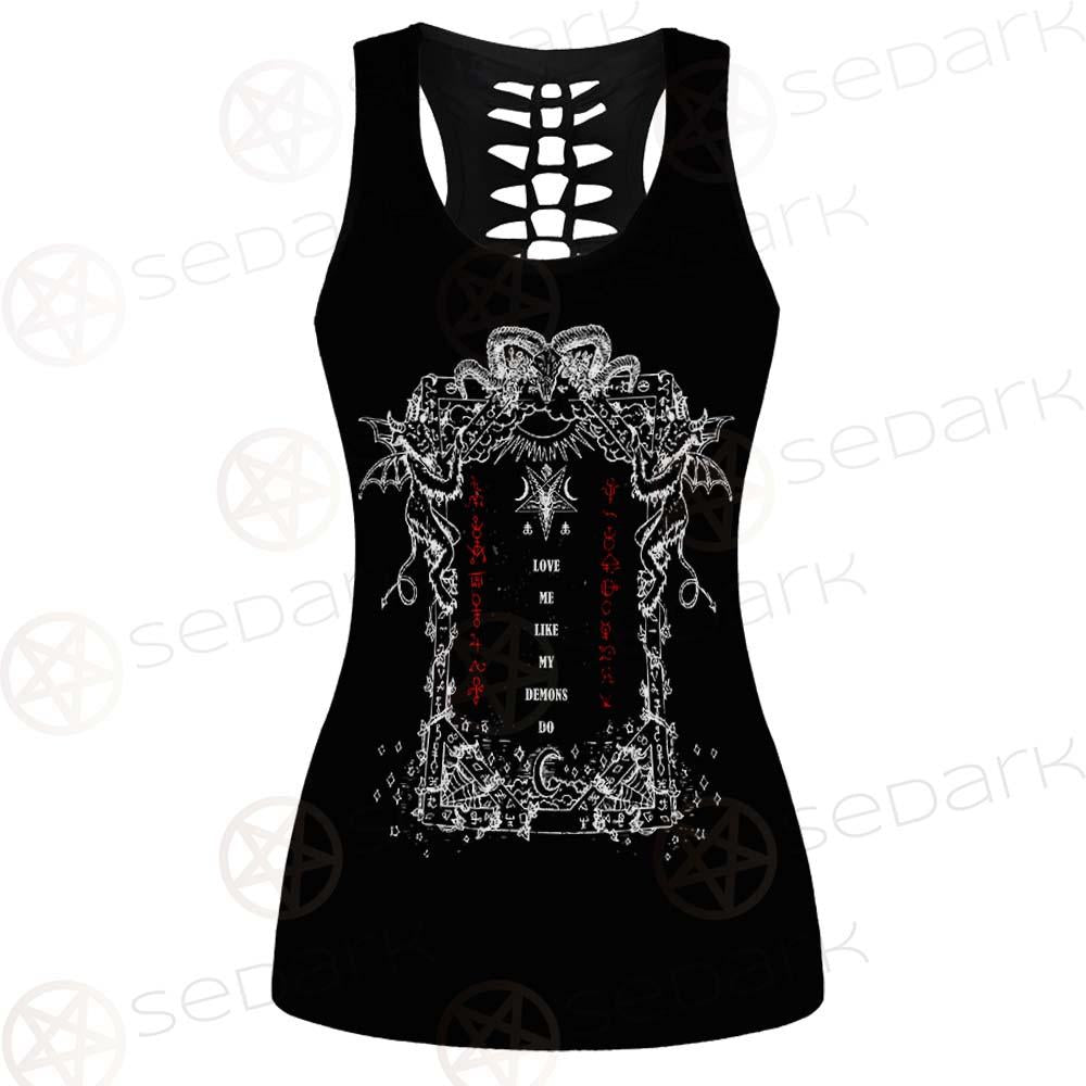 Love Me Like My Demons Do SED-0496 Women Tank Top