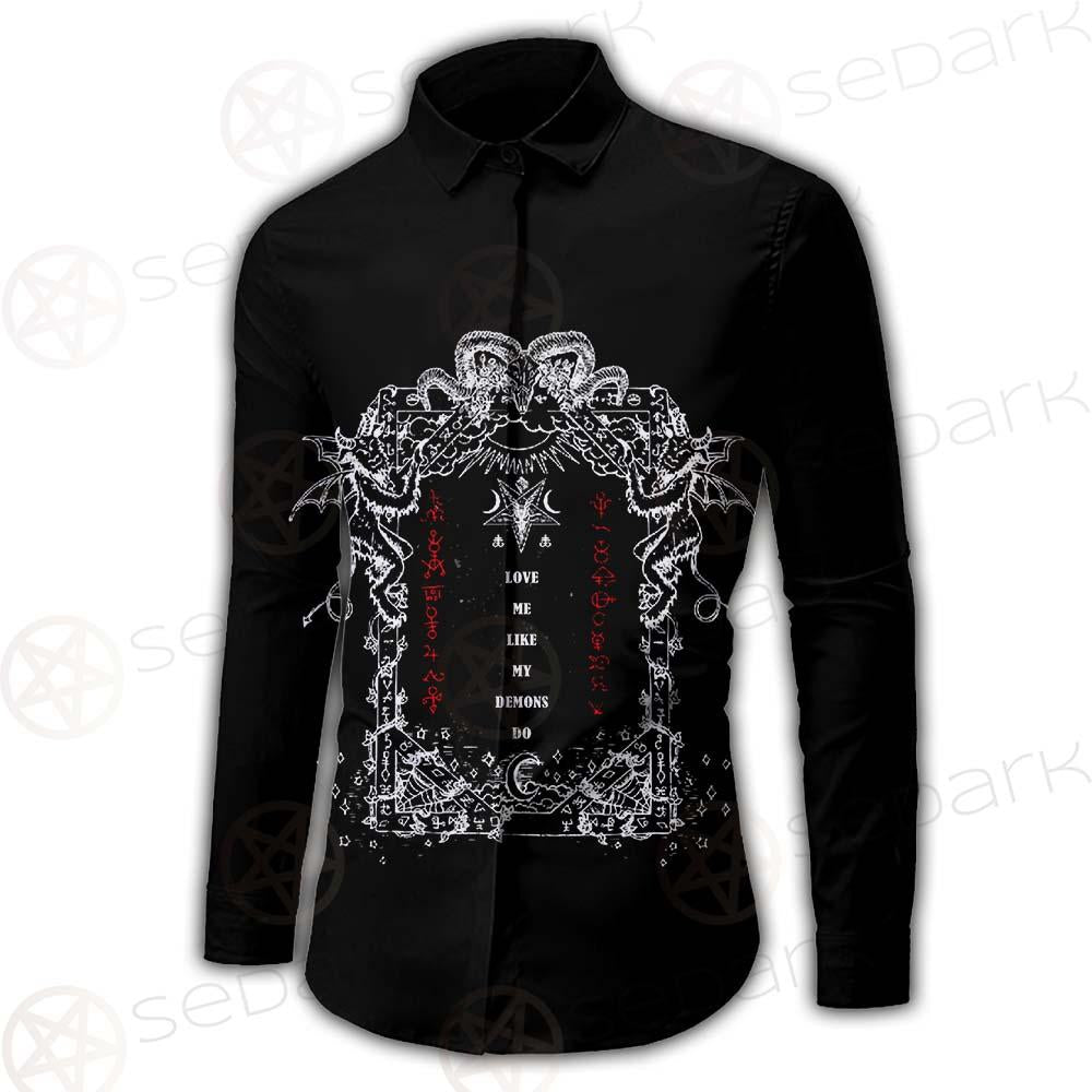 Love Me Like My Demons Do SED-0496 Shirt Allover