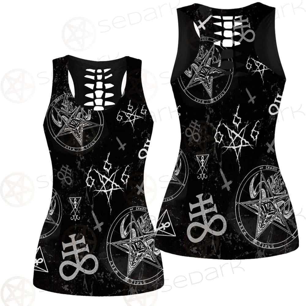 Satan Symbols SED-0497 Women Tank Top