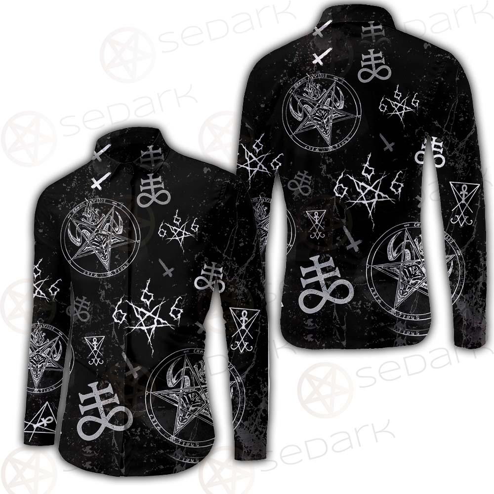 Satan Symbols SED-0497 Shirt Allover