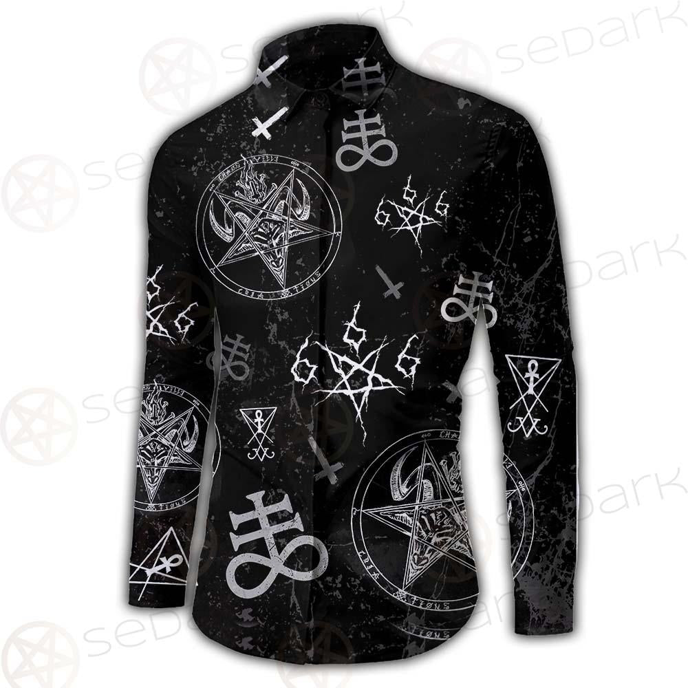 Satan Symbols SED-0497 Shirt Allover