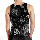 Satan Symbols SED-0497 Men Tank-tops