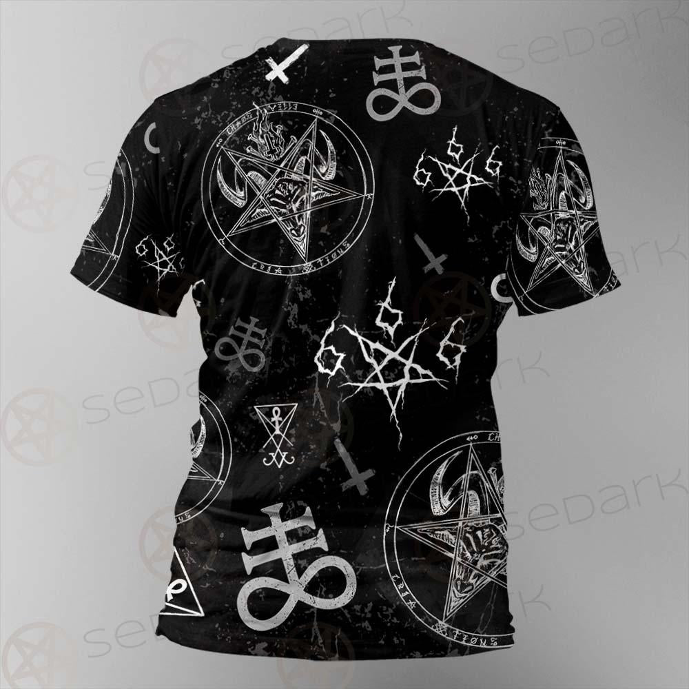 Satan Symbols SED-0497 Unisex T-shirt