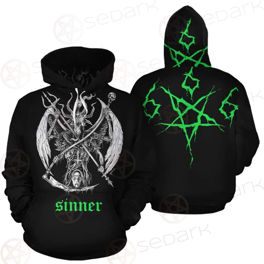 Satan Sinner 666 SED-0498 Hoodie & Zip Hoodie
