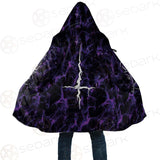 Satan Cross Inverted Purple SED-0499 Cloak