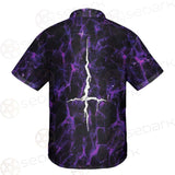 Satan Cross Inverted Purple SED-0499 Shirt Allover