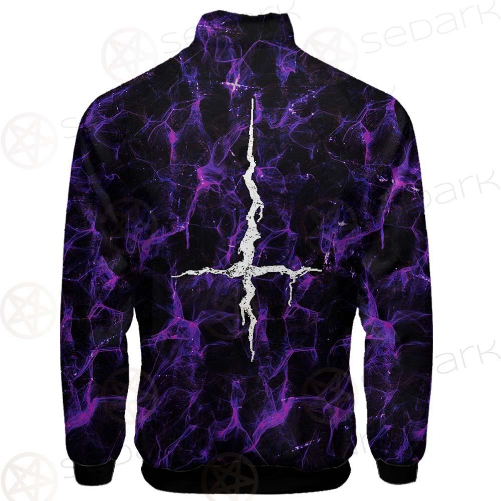 Satan Cross Inverted Purple SED-0499 Jacket