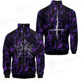 Satan Cross Inverted Purple SED-0499 Jacket