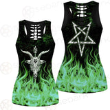 Satan Fire Green SED-0500 Women Tank Top
