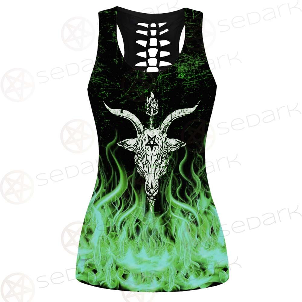 Satan Fire Green SED-0500 Women Tank Top