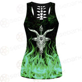 Satan Fire Green SED-0500 Women Tank Top