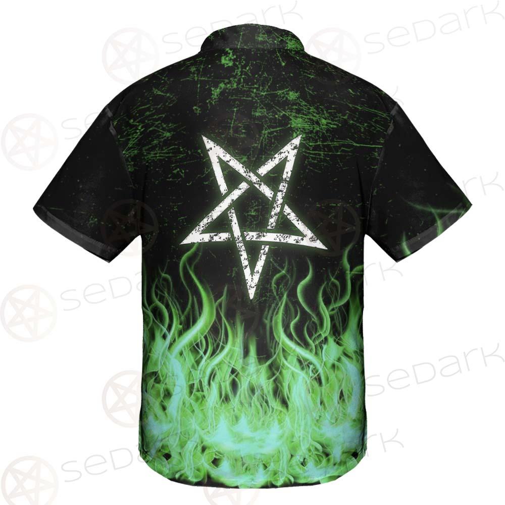 Satan Fire Green SED-0500 Shirt Allover
