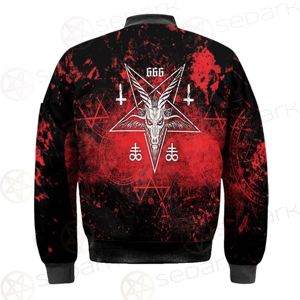 Red Baphomet 666 SED-0501 Jacket