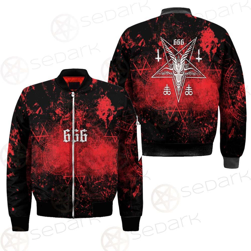 Red Baphomet 666 SED-0501 Jacket