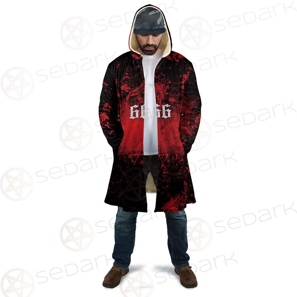 Red Baphomet 666 SED-0501 Cloak