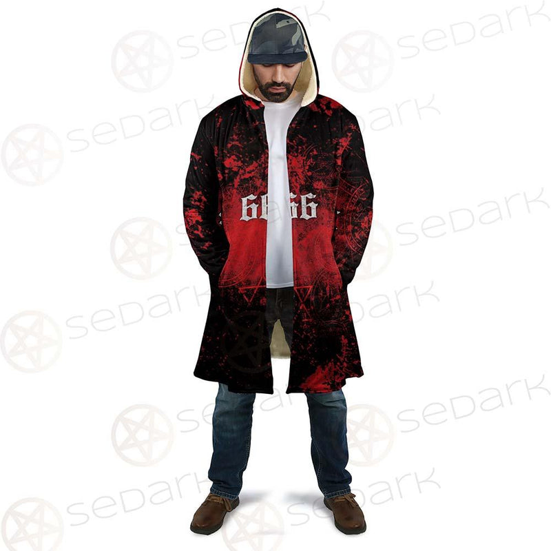 Red Baphomet 666 SED-0501 Cloak