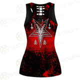 Red Baphomet 666 SED-0501 Women Tank Top