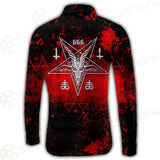 Red Baphomet 666 SED-0501 Shirt Allover
